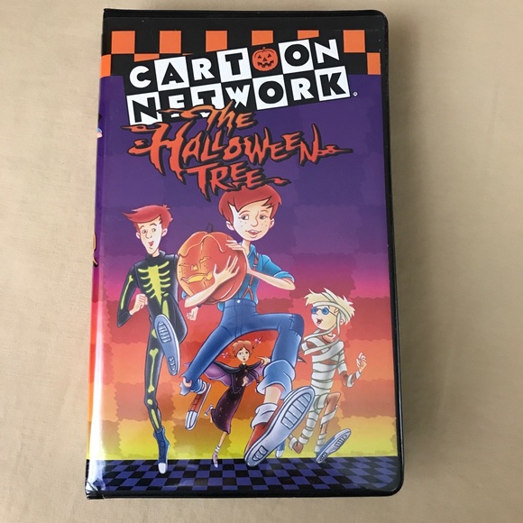 Cartoon Network Media The Halloween Tree Vhs Hannabarbera Ray